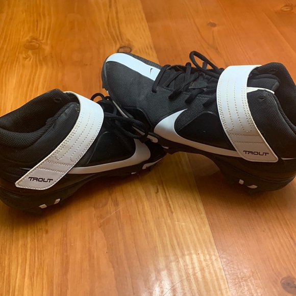 Nike Shoes Blkwhite Nike Trout Baseball Cleats Poshmark